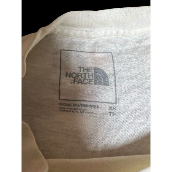 The North Face Women's XS White Half Dome Logo T-Shirt Casual - Picture 3 of 5